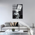 Einstein Love Is The Answer Cam Tablo - Siyah