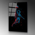 Astronot Basketbol Slam Dunk Cam Tablo - Siyah