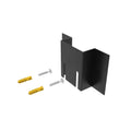 Geyik Portresi Soyut Cam Tablo - Lacivert