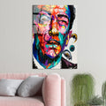 Salvador Dali Pop-Art Cam Tablo - Cok-Renkli