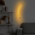 S-Form Modern LED Aplik - Altın