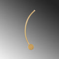 S-Form Modern LED Aplik - Altın