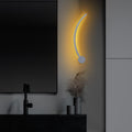 S-Form Modern LED Aplik - Gri
