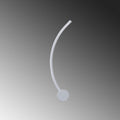 S-Form Modern LED Aplik - Gri
