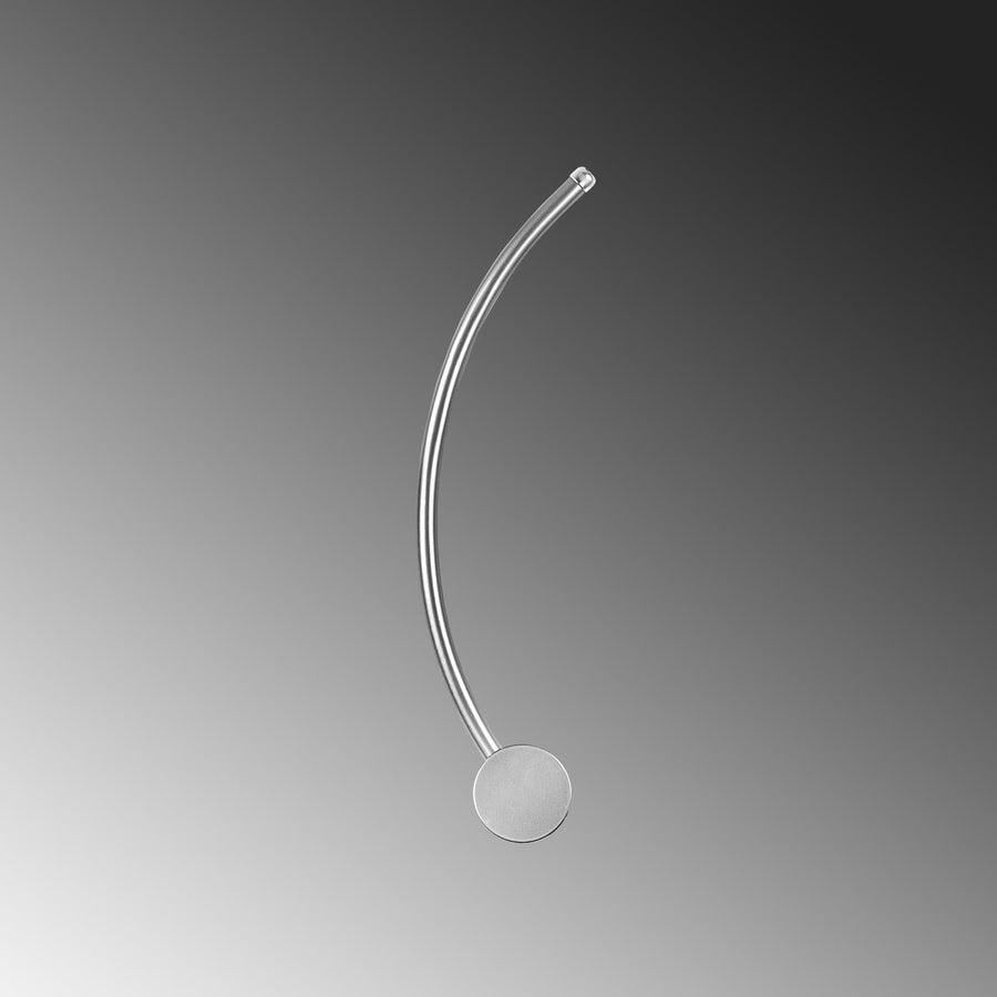 S-Form Modern LED Aplik - Gümüş