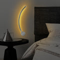 S-Form Modern LED Aplik - Gümüş