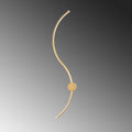 S-Dalga Modern LED Aplik - Altın