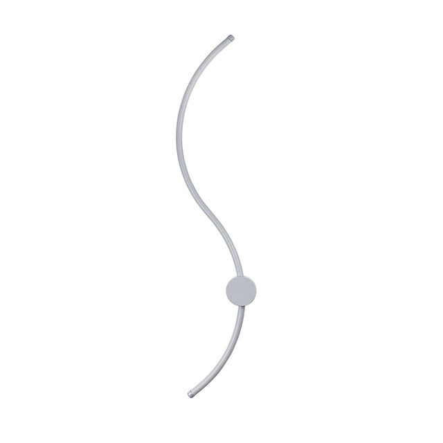 S-Dalga Modern LED Aplik - Beyaz