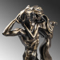 Cift Figur Polyester Heykel - Bakir