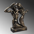 Cift Figur Polyester Heykel - Bakir