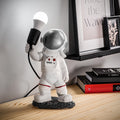 Astronot Polyester Masa Lambasi - Gumus Vizorlu
