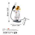 Astronot Polyester Masa Lambasi - Beyaz