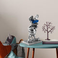 Fare Karakteri Pop-Art Polyester Heykel - Gumus