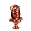 Herakles Aslan Baslikli Polyester Bust - Bakir