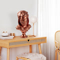 Herakles Aslan Baslikli Polyester Bust - Bakir