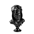 Herakles Aslan Baslikli Polyester Bust - Siyah
