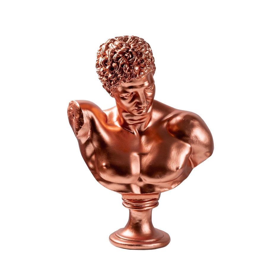Atletik Erkek Klasik Polyester Bust - Bakir
