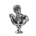 Atletik Erkek Klasik Polyester Bust - Gumus