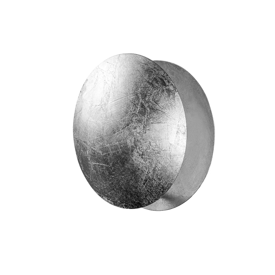 Oval Gümüş Varak Aplik - Gümüş