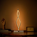 Spiral Metal Masa Lambası - Altin